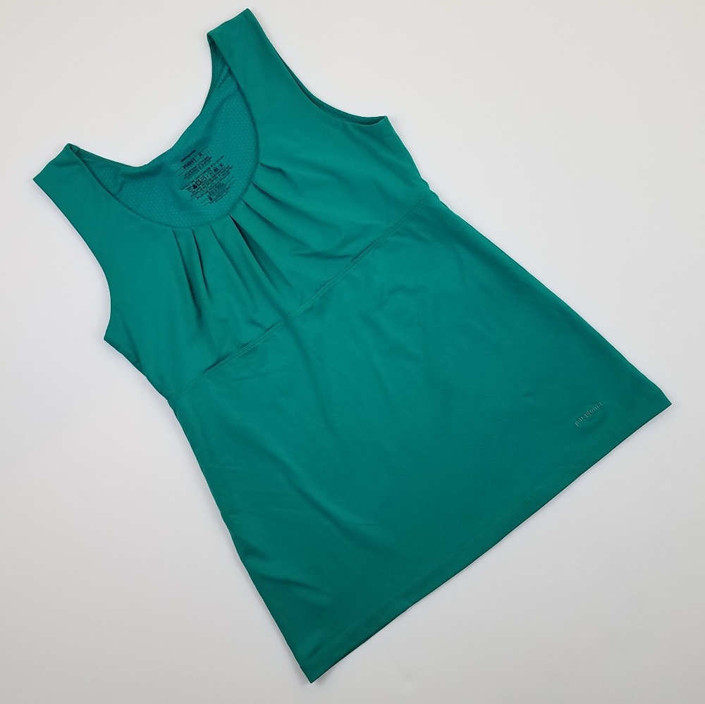 Patagonia Workout Tank Scoop Pleated Neckline